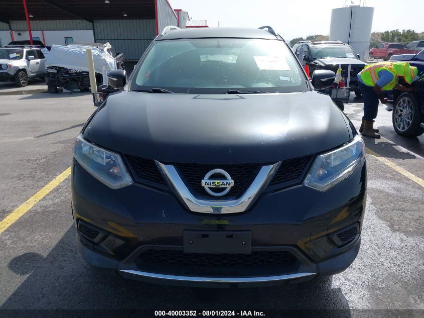 2015 Nissan Rogue Sv VIN: KNMAT2MT0FP531470 Lot: 40003352