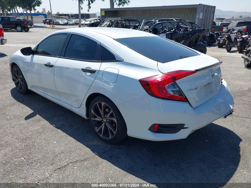 2021 HONDA CIVIC(VIN: 2HGFC2F89MH516581