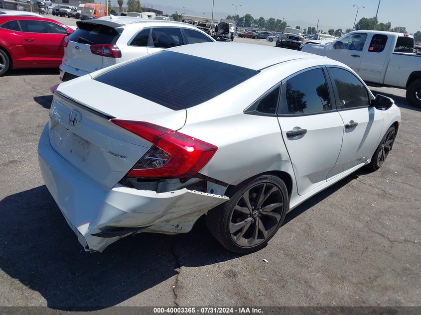 2021 HONDA CIVIC(VIN: 2HGFC2F89MH516581