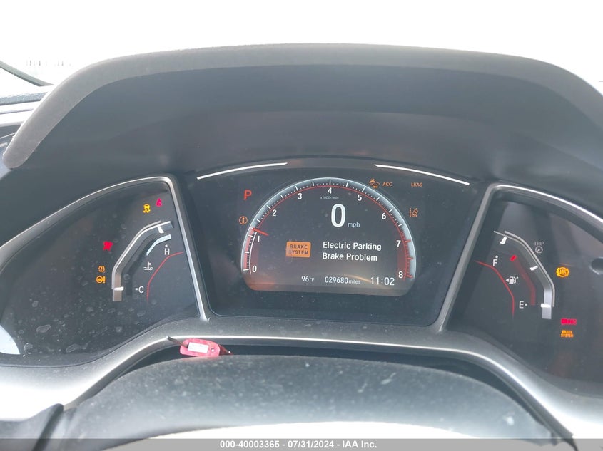2021 HONDA CIVIC(VIN: 2HGFC2F89MH516581