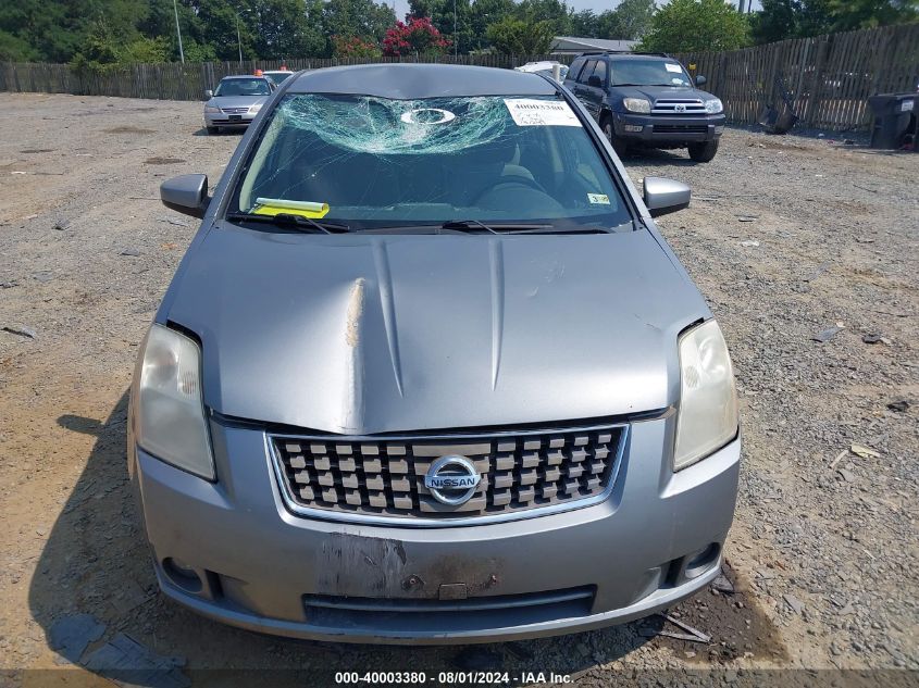 2008 Nissan Sentra 2.0S VIN: 3N1AB61E28L689827 Lot: 40003380