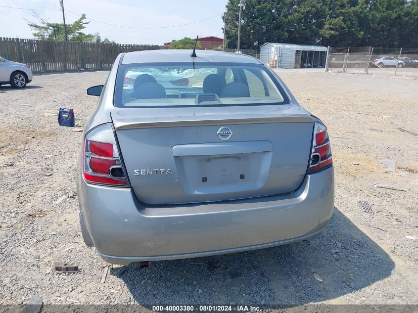 2008 Nissan Sentra 2.0S VIN: 3N1AB61E28L689827 Lot: 40003380