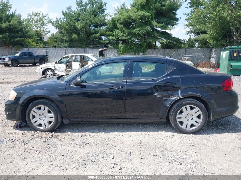 1C3CDZAB5DN677595 2013 Dodge Avenger Se