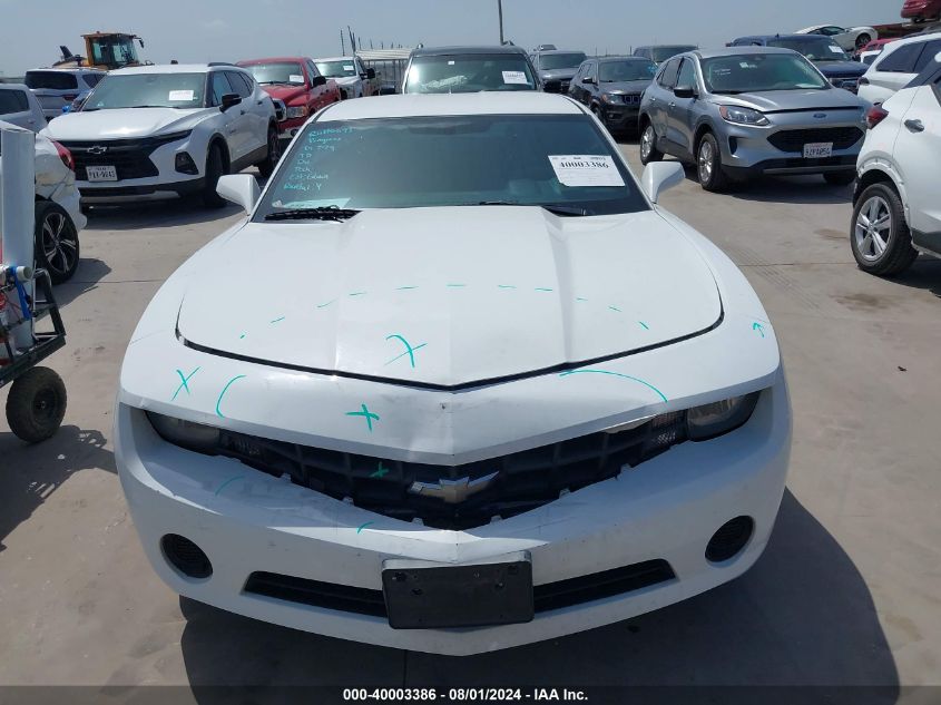 2011 Chevrolet Camaro Ls VIN: 002G1FA1ED4B91709 Lot: 40003386