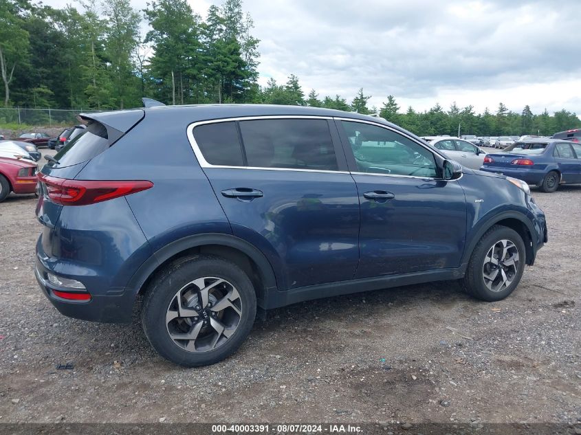 2021 Kia Sportage Lx VIN: KNDPMCAC1M7881446 Lot: 40003391