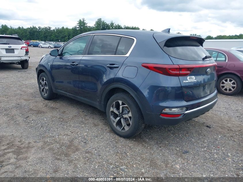 2021 Kia Sportage Lx VIN: KNDPMCAC1M7881446 Lot: 40003391