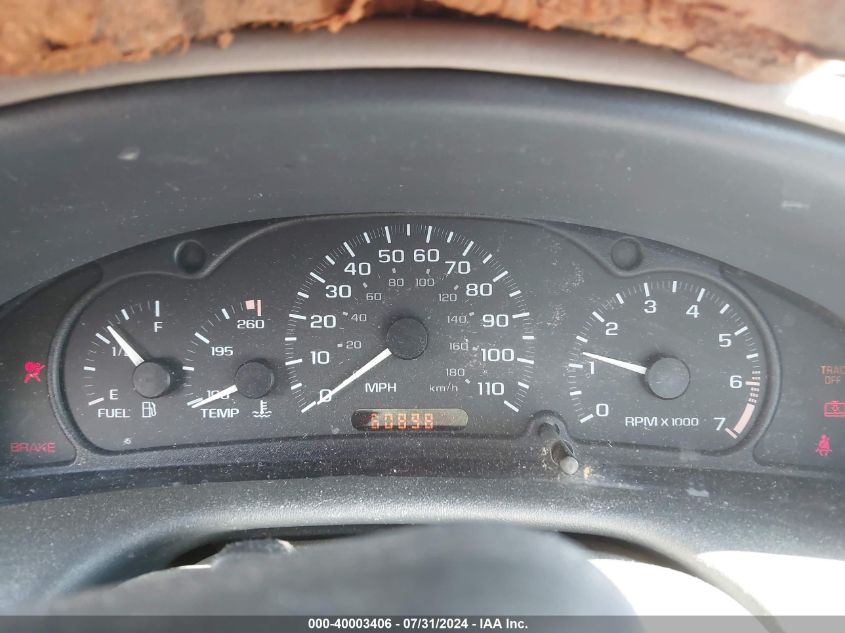 2002 Chevrolet Cavalier Cng VIN: 1G1JC524527106178 Lot: 40003406