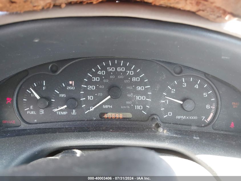 2002 Chevrolet Cavalier Cng VIN: 1G1JC524527106178 Lot: 40003406