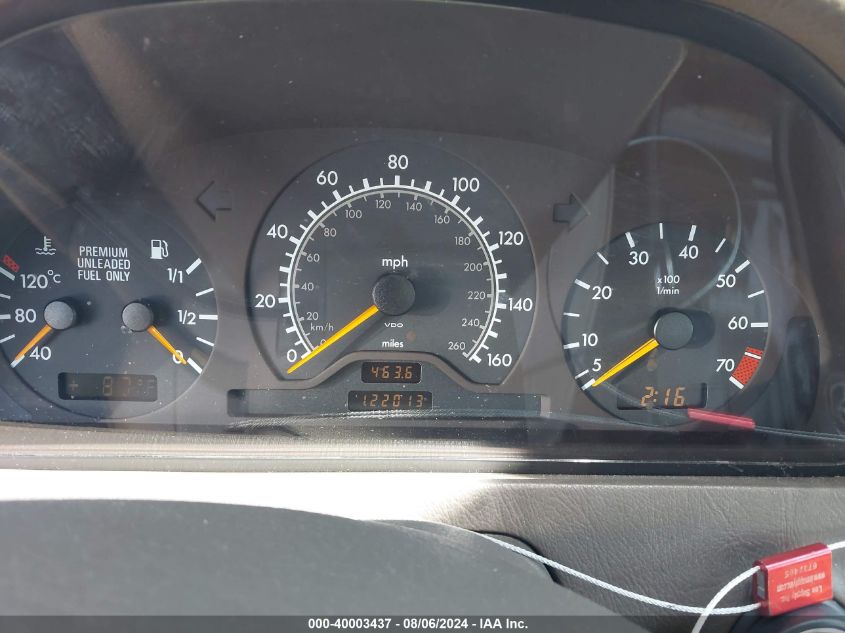 1997 Mercedes-Benz C 280 VIN: WDBHA28E6VF517172 Lot: 40003437