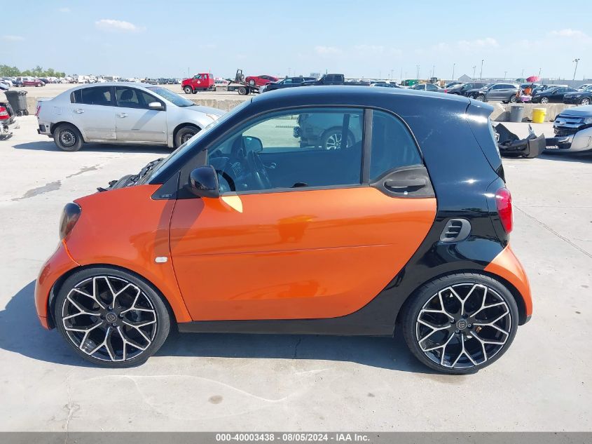 2016 Smart Fortwo Passion/Prime/Proxy/Pure VIN: WMEFJ5DA3GK051175 Lot: 40003438