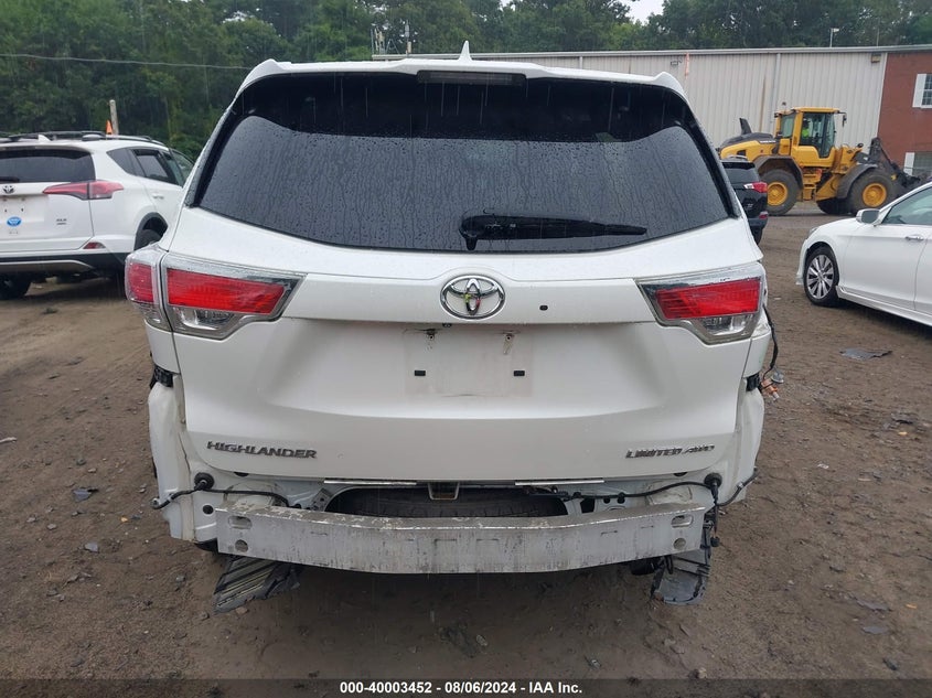 2015 TOYOTA HIGHLANDER LIMITED/LTD PLATINUM - 5TDDKRFH8FS140431