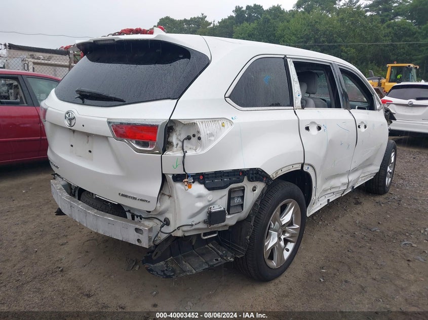 2015 TOYOTA HIGHLANDER LIMITED/LTD PLATINUM - 5TDDKRFH8FS140431