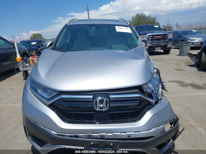 2022 Honda Cr-V Awd Touring VIN: 2HKRW2H97NH668991 Lot: 40003495