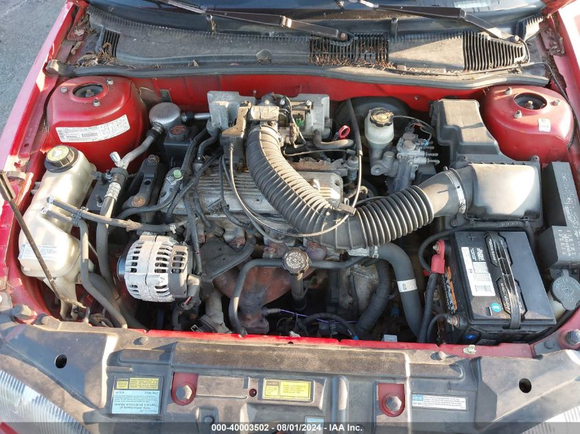 1997 Chevrolet Cavalier VIN: 1G1JC5240V7286092 Lot: 40003502