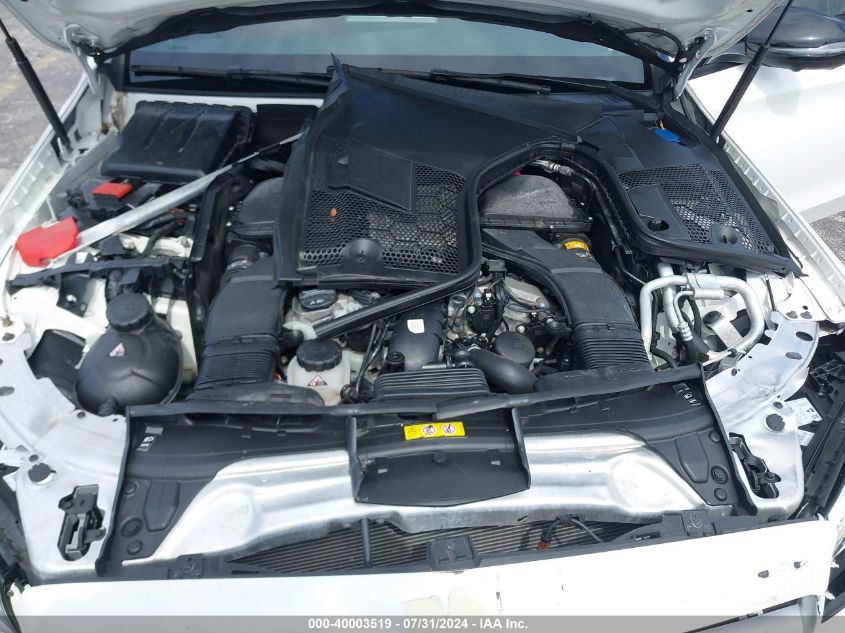 2019 Mercedes-Benz C 43 Amg VIN: 55SWF6EB7KU308694 Lot: 40003519