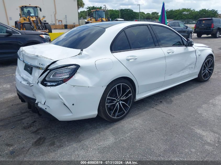 55SWF6EB7KU308694 | 2019 MERCEDES-BENZ AMG C 43