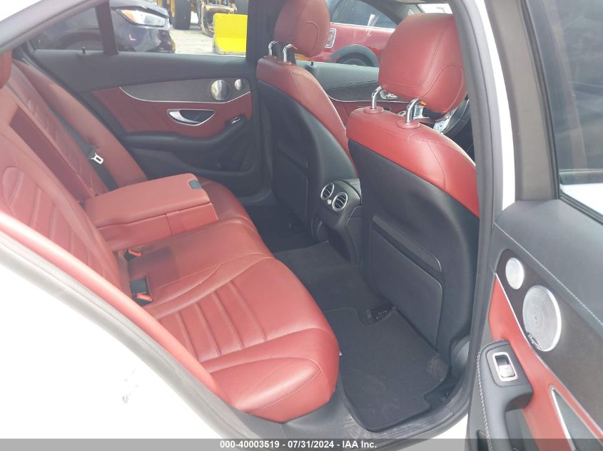 2019 Mercedes-Benz C 43 Amg VIN: 55SWF6EB7KU308694 Lot: 40003519