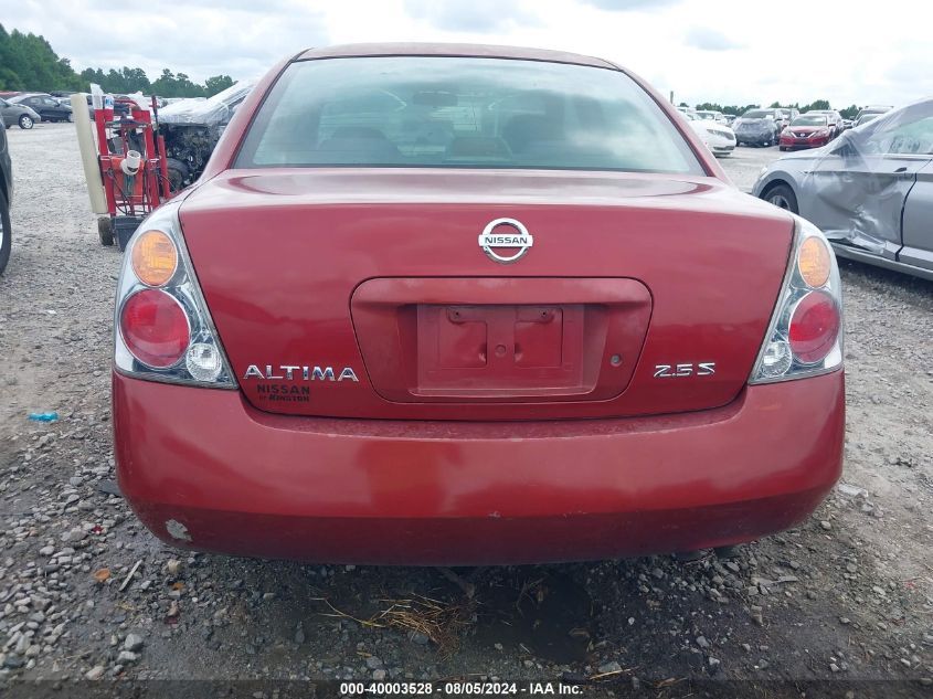 2004 Nissan Altima 2.5 S VIN: 1N4AL11D04C167035 Lot: 40003528