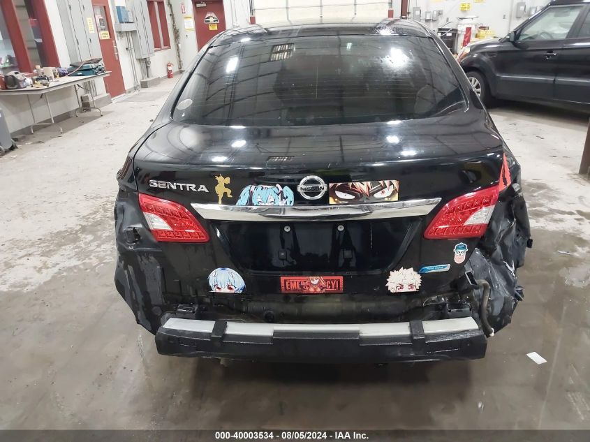 2013 Nissan Sentra S VIN: 3N1AB7AP0DL790611 Lot: 40003534