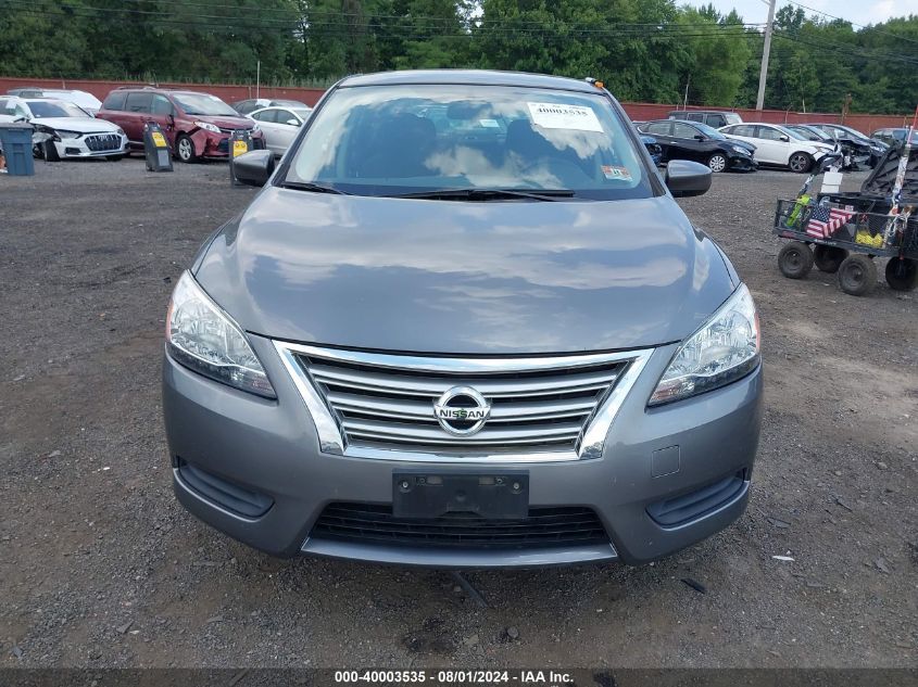 2015 Nissan Sentra S VIN: 3N1AB7AP7FY325085 Lot: 40003535