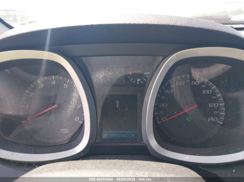 2014 Chevrolet Equinox Ls VIN: 2GNALAEK4E6325221 Lot: 40003540