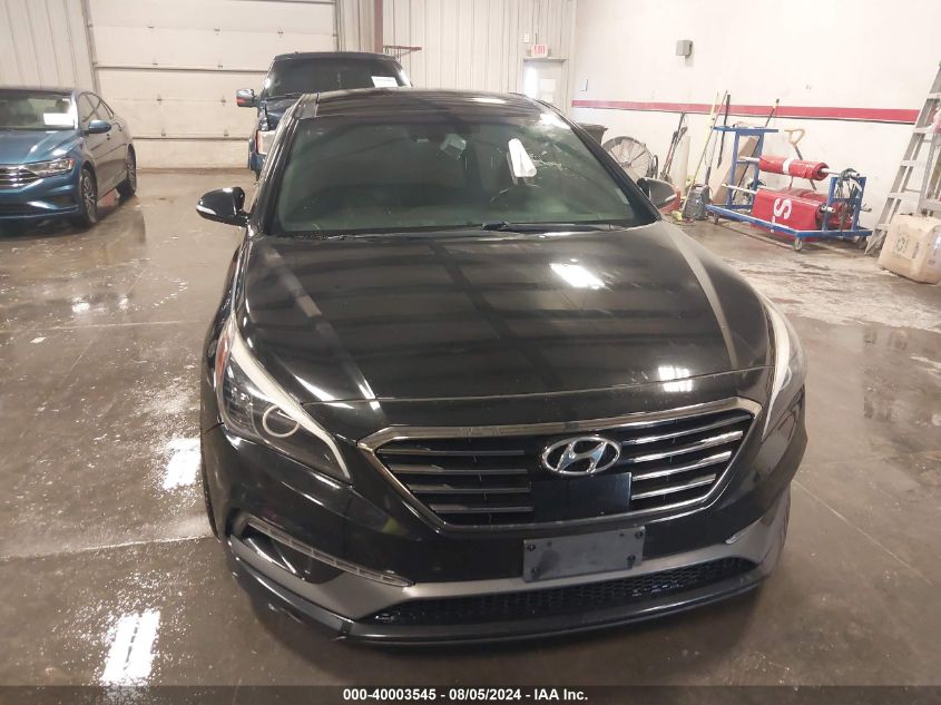 2015 Hyundai Sonata Limited 2.0T VIN: 5NPE34AB8FH116420 Lot: 40003545