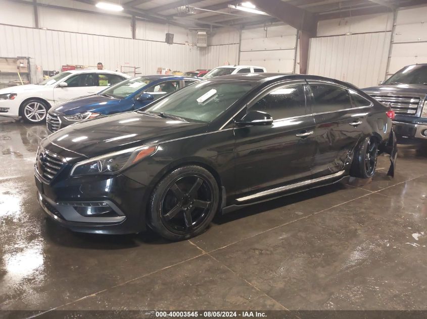 5NPE34AB8FH116420 2015 HYUNDAI SONATA - Image 2