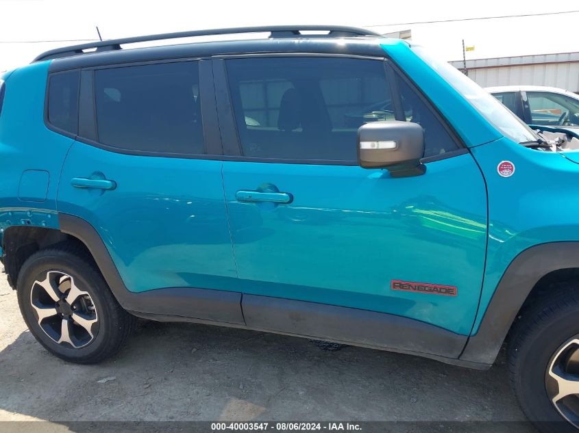 2021 Jeep Renegade Trailhawk 4X4 VIN: ZACNJDC15MPM98143 Lot: 40003547