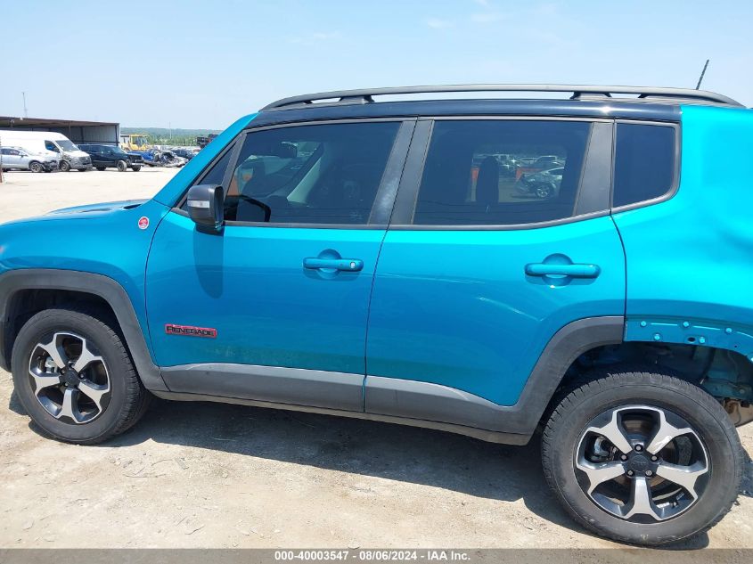 2021 Jeep Renegade Trailhawk 4X4 VIN: ZACNJDC15MPM98143 Lot: 40003547