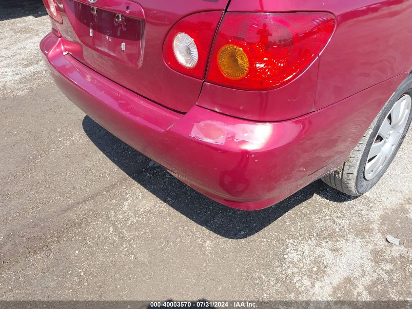 2004 Toyota Corolla Le VIN: 1NXBR32EX4Z221849 Lot: 40003570