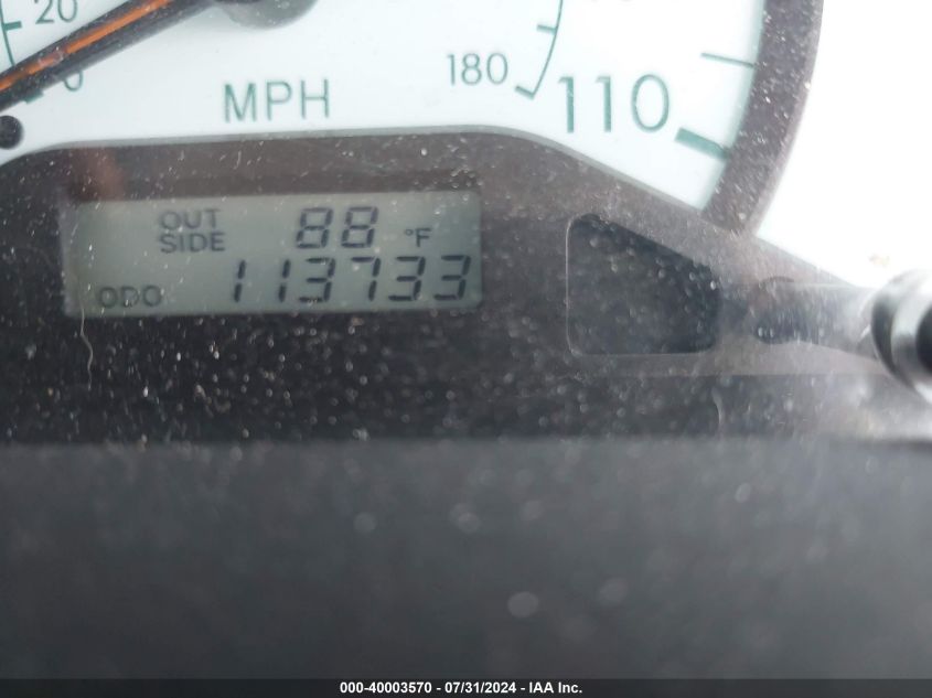 2004 Toyota Corolla Le VIN: 1NXBR32EX4Z221849 Lot: 40003570