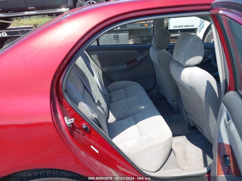 2004 Toyota Corolla Le VIN: 1NXBR32EX4Z221849 Lot: 40003570