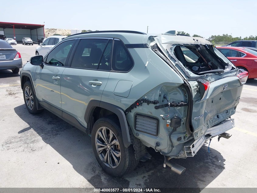 VIN 4T3B6RFV3NU086809 2022 TOYOTA RAV4 HYBRID XLE PREMIUM