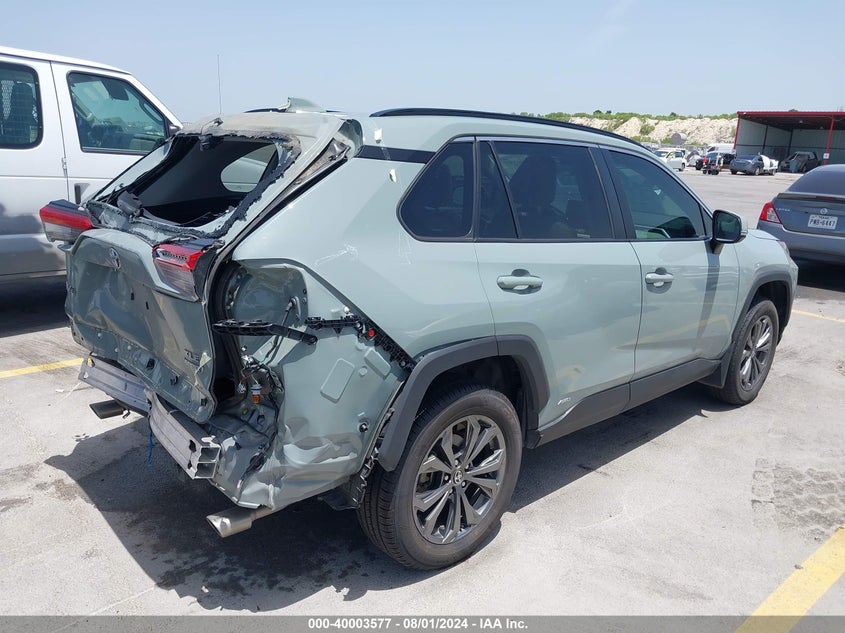 VIN 4T3B6RFV3NU086809 2022 TOYOTA RAV4 HYBRID XLE PREMIUM