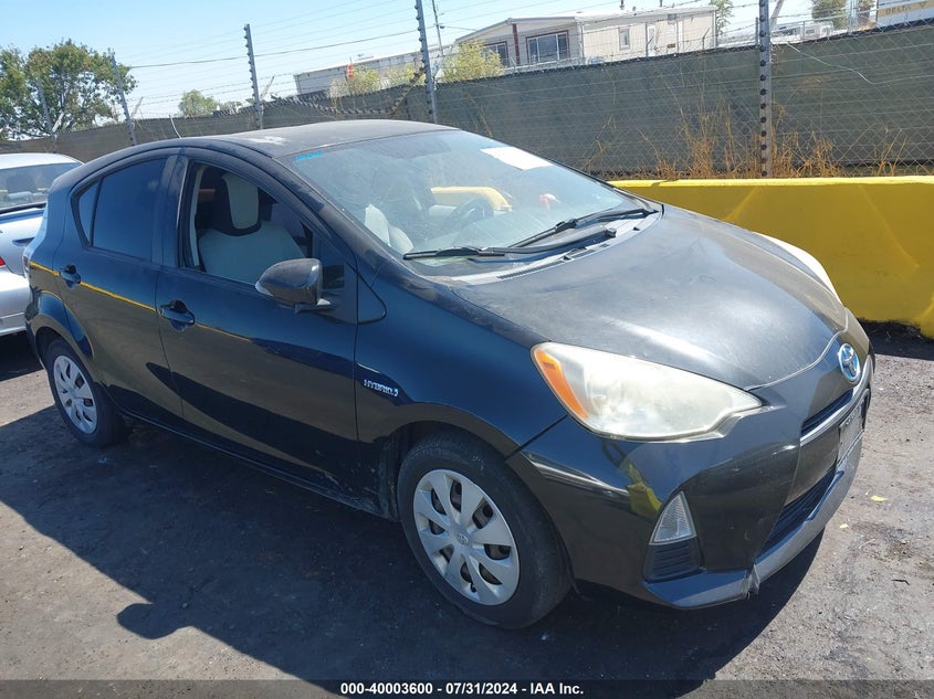 2012 Toyota Prius C VIN: JTDKDTB34C1516186 Lot: 40003600