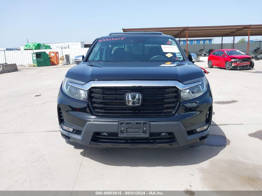 2022 Honda Ridgeline Rtl-E VIN: 5FPYK3F72NB021175 Lot: 40003615