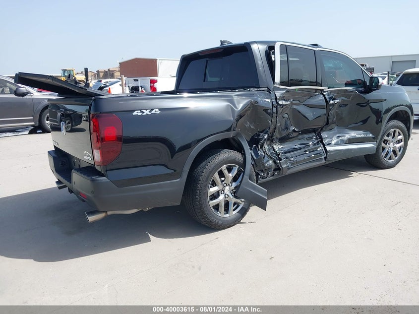 2022 HONDA RIDGELINE VIN: KNAE55LC5P6123839