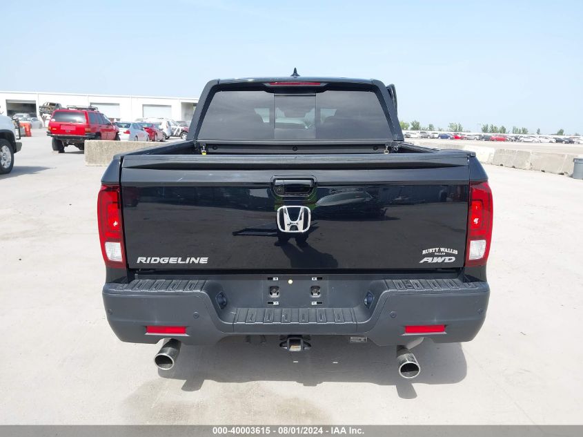 2022 Honda Ridgeline Rtl-E VIN: 5FPYK3F72NB021175 Lot: 40003615