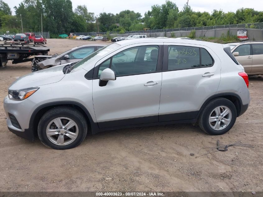 2020 Chevrolet Trax Fwd Ls VIN: KL7CJKSB7LB324153 Lot: 40003623