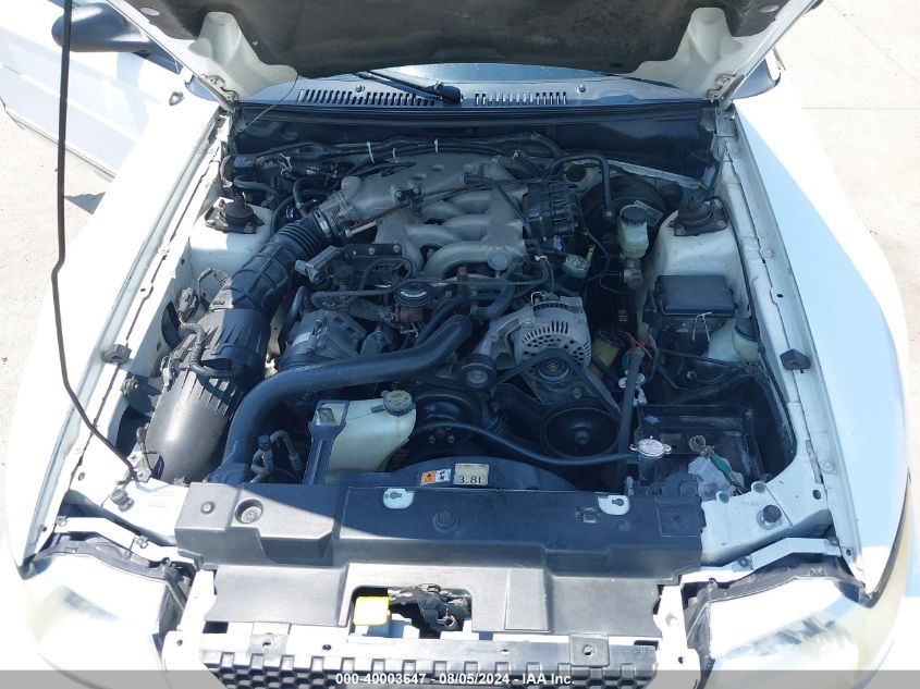 2000 Ford Mustang VIN: 1FAFP4447YF251350 Lot: 40003647