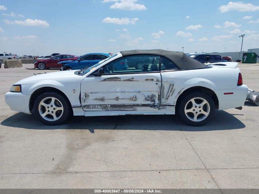 2000 Ford Mustang VIN: 1FAFP4447YF251350 Lot: 40003647