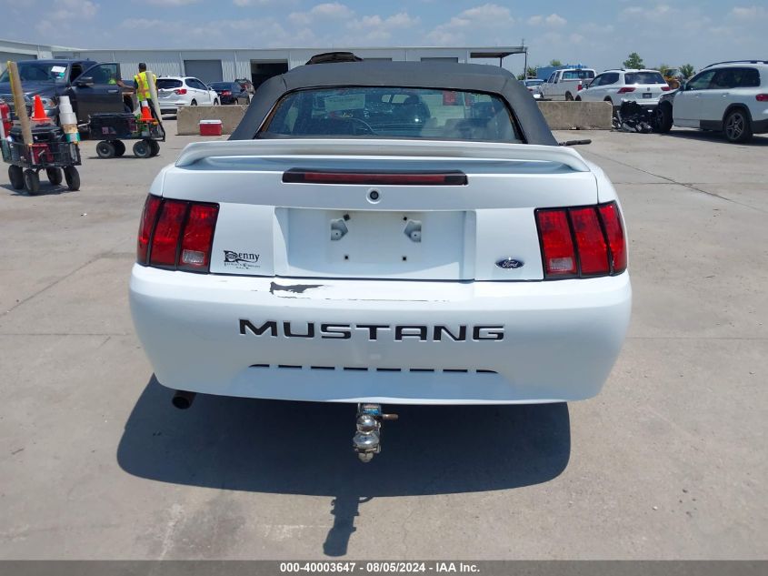 2000 Ford Mustang VIN: 1FAFP4447YF251350 Lot: 40003647