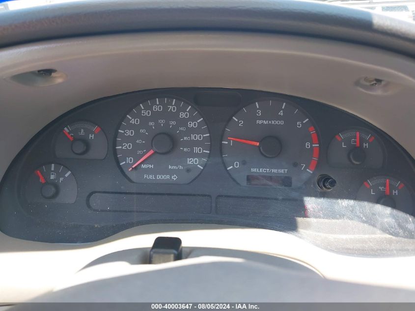 2000 Ford Mustang VIN: 1FAFP4447YF251350 Lot: 40003647