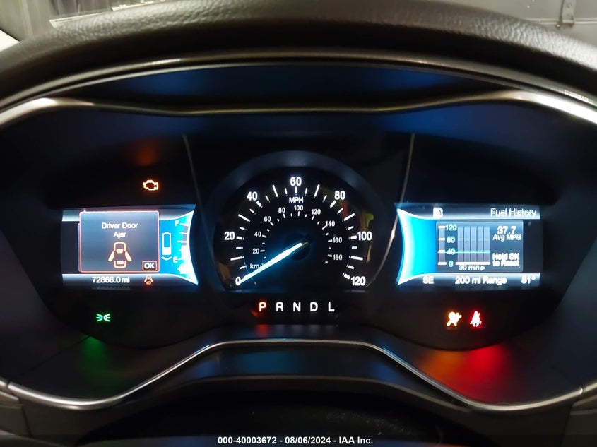 2016 Ford Fusion Energi Titanium VIN: 3FA6P0SU6GR373453 Lot: 40003672