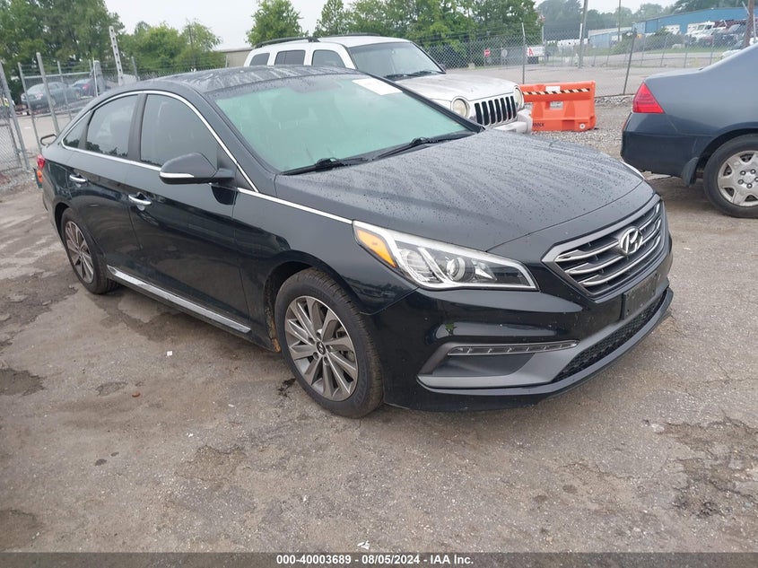 VIN 5NPE34AF2HH508167 2017 HYUNDAI SONATA SPORT