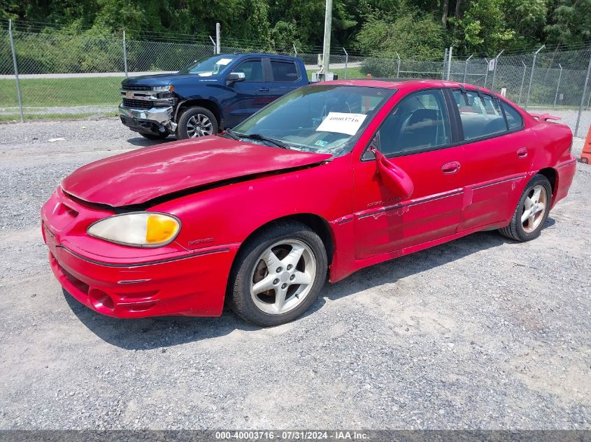 1G2NW52E3XM891970 | 1999 PONTIAC GRAND AM