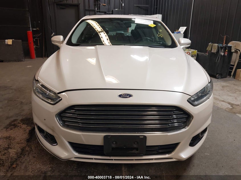 2013 Ford Fusion Titanium VIN: 3FA6P0D9XDR210583 Lot: 40003718