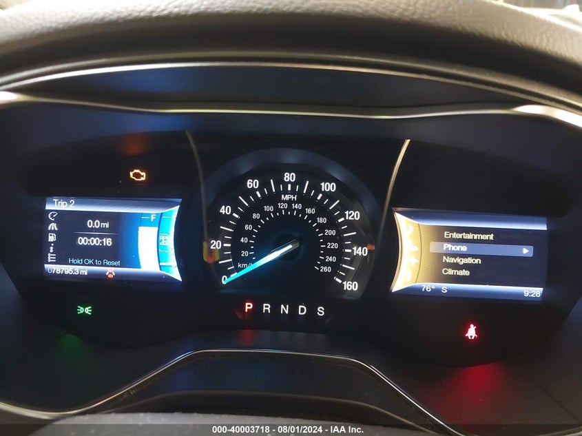 2013 Ford Fusion Titanium VIN: 3FA6P0D9XDR210583 Lot: 40003718