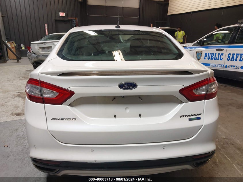 2013 Ford Fusion Titanium VIN: 3FA6P0D9XDR210583 Lot: 40003718