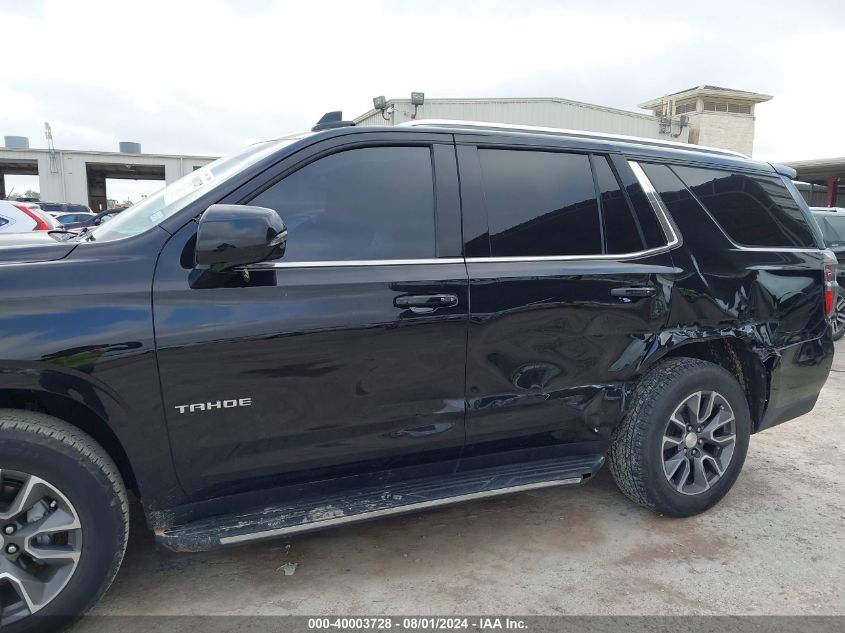 2022 Chevrolet Tahoe 2Wd Lt VIN: 1GNSCNKD4NR170157 Lot: 40003728